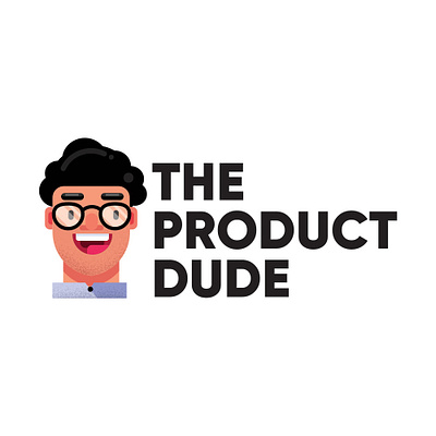 product dude brand branding brilliant design flat icon identity illustration logo vector