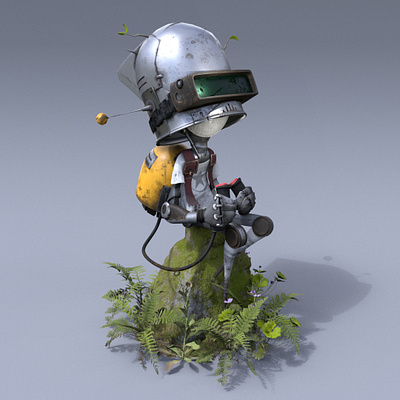Creature Box #01 3d 3d art 3d artist animation cartoon creaturebox maya robot starwars