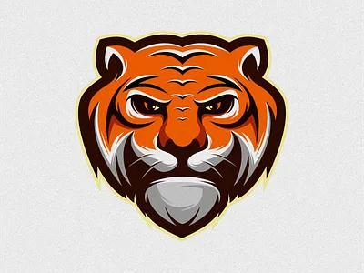 tiger logo design art branding design esport gamers icon identity illustration logo mark tshirt vector