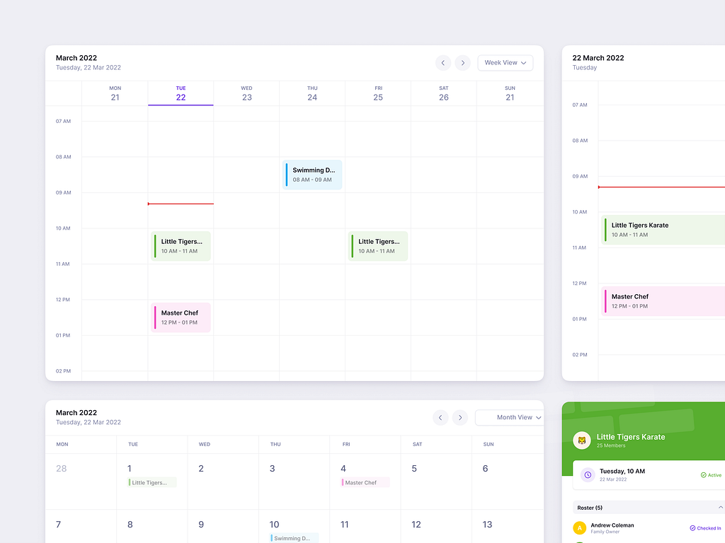 Calendar's 🗓 by Prakash Ghodke 👋 for Never Before Seen on Dribbble