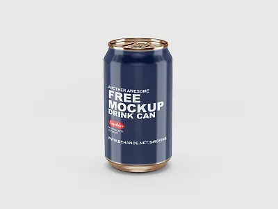 Free Beer Can Mockup design freebie freebies mockup mockup design mockup psd mockup template mockups