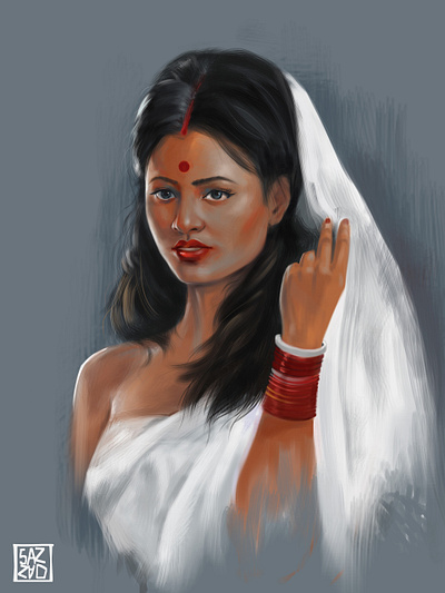 bengali bride aceman animation concept art design illustration illustrations sazzadmajumder zbrush