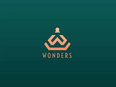 Wonders Crown Logo beauty boutique classic cosmetics crown fashion hotel imperial jewelry king kingdom logo luxury modern perfume real estate royal sophisticated vector w