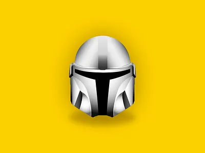 Icon - Mandalorian 3d art character dock icon dock icons graphics icon icon design icons illustration logo starwars vector