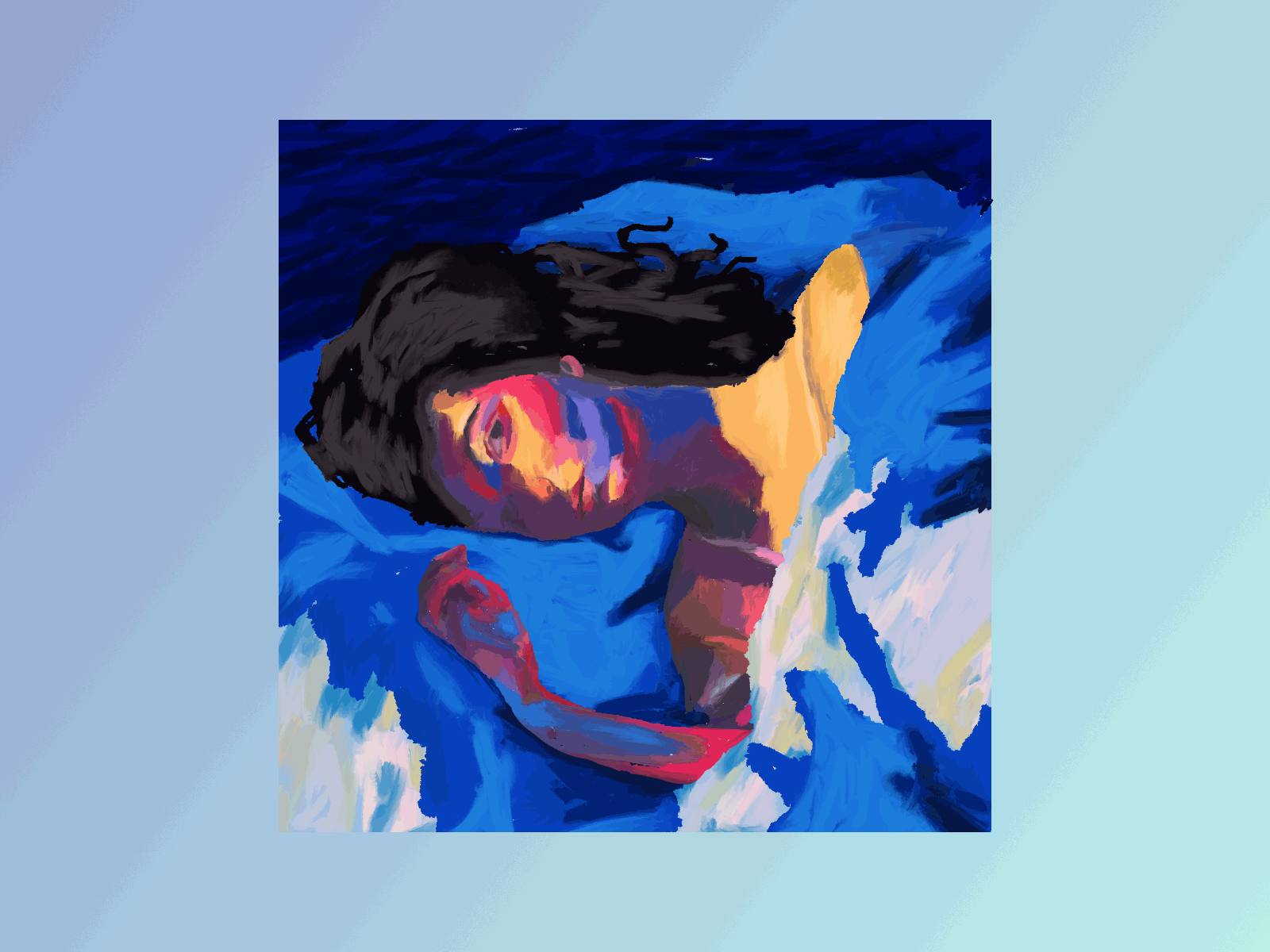 Melodrama - Lorde album album cover animation illustration lorde sad weekly warm up