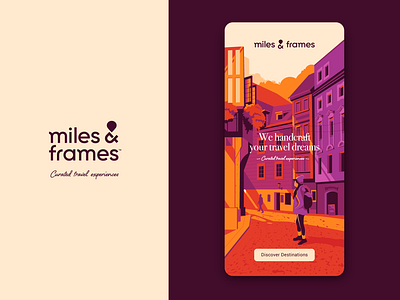 Travel company adobe adobe ilustrator app design brand design brand identity branding colors frames happy illustration illustrator logo logodesign travel travel app traveling ui ui ux ui design vibrant colors