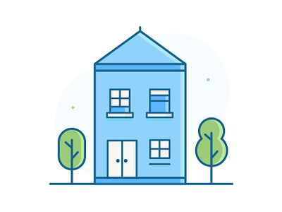 Urban House Illustrations house icon iconography icons illustration interface landing page urban vector