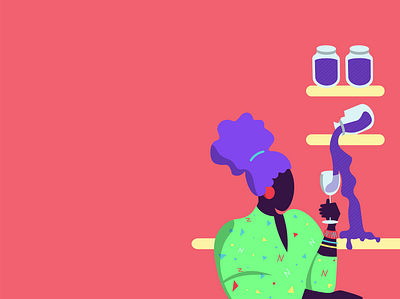 Play Big & Jam: A business-focused jam for ladies. branding branding design colour palette design illustration