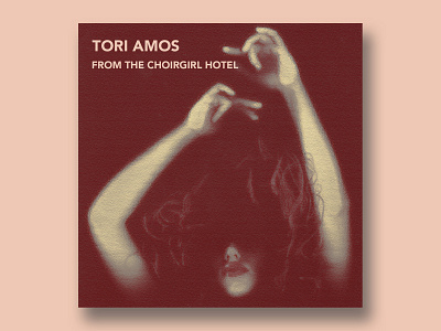 From The Choirgirl Hotel album cover design dribbbleweeklywarmup flat graphic design illustration minimal music tori amos vector weeklywarmup