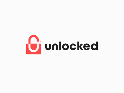 Unlocked adobe illustrator brand brand identity branding identity design logo logo design logo designer logomark mark