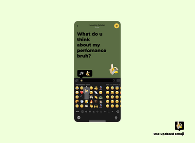 Bananart Emoji Pack artbasel cattelan chat chat app colour design emoji freebie fun illustration illustration art iphone mauriziocattelan modernart telegram ui ux