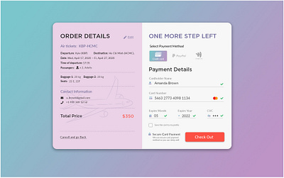 Daily UI (Day 002) daily 100 challenge daily ui dayl ui 002 ui webdesign