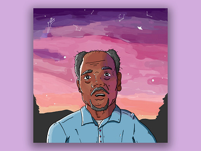 Chance the Rapper - Geriatric Rap albumart hiphop illustration weeklywarmup