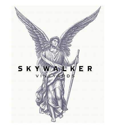 Skywalker Vineyards Winged Icon rendered Steven Noble