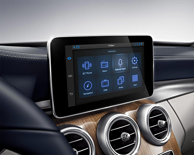 infotainment system application smart car ui ux