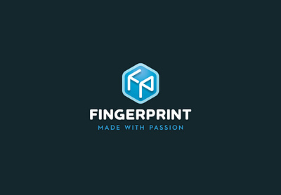 Fingerprint Logo (2017) brand brand identity branding design graphic design graphic designer logo logos logotipo kurimas logotipu dizainas logotipu kurimas pakuociu dizainas pakuotes dizainas pakuotes kurimas vector