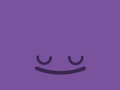 Thrive - Calm 2d animation character clam design green illustration mindful peace plants purple vector yoga