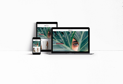 Mirror e-commerce project e commerce graphicdesign responsive design uxui