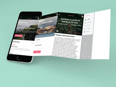 Travel.com ui ux designing