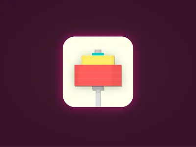 Daily UI Challenge #5 barbell dailylogochallenge dailyui dailyui 005 gym icon ios weight