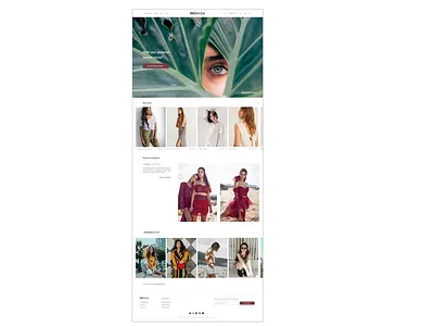 Landing page for e-commerce e commerce graphicdesign uxui
