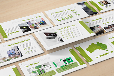 Khazam - Multipurpose Powerpoint Template business presentation clean investor lookbook minimal pitchdeck powerpoint template presentation simple slides