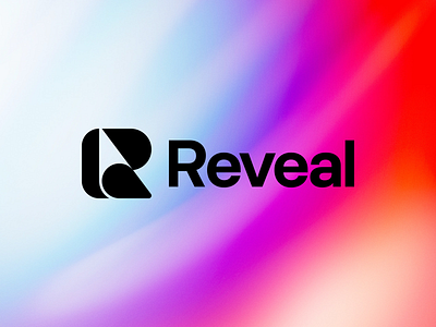 Reveal Branding branding design gradient identity illustration letter logo logotype mark minimal monogram paper peel r reveal roll spg spgmarks symbol