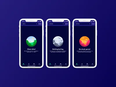 Search States empty state illustration mobile search