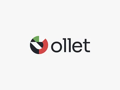 ollet case study clean digital icon logo minimal modern simple
