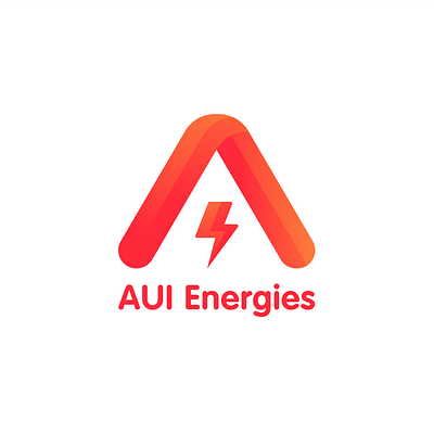 AUI Energies Logo branding logo typography