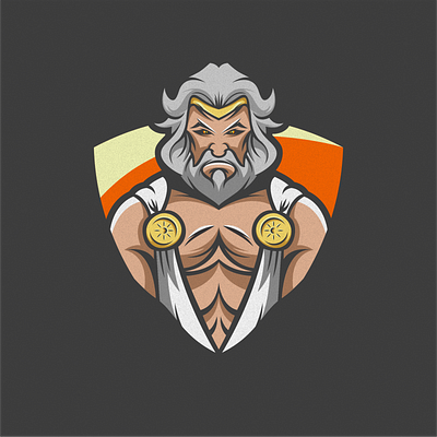 zeus art branding design esport icon identity illustration logo mark tshirt vector