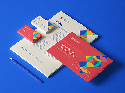 Branding for Rainbow Kids Pre School band identity brand branding business card corporate branding design dribbble dribbble best shot dribbble invitation dribbble invite free logo free mockup logo logodesign mockup post card sharath rajagopalan visiting card visiting card design visual design