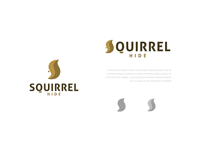 SQUIRREL logo concept app art awesome brand branding company design designer dualmeaning graphic graphic design icon illustration inspiration logo minimal typography ui ux vector