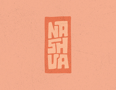 Nashua clientwork clothing custom lettering ecommerce hand drawn handlettering logo designer logodesign logotype logotypedesign procreate shopify typography