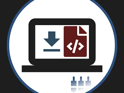 "File Download Plug" – Graphic Design art design download icons file file icon flat graphic graphic design icon logo minimal web