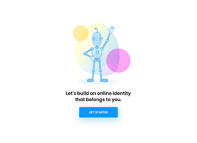 scatter build your identity crypto design illustration illustrator robot roboto scatter sketch