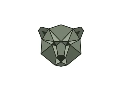 Bear logo animal army bear black bear brown bear dribbble green icon invite learn logo logomark sloth bear wild