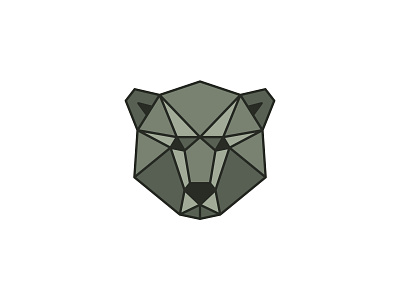 Bear logo animal army bear black bear brown bear dribbble green icon invite learn logo logomark sloth bear wild