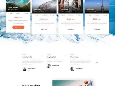 Travel Agency WordPress Theme creative design gallery illustration modern portfolio travel webdesign webdevelopment wordpress wordpress development