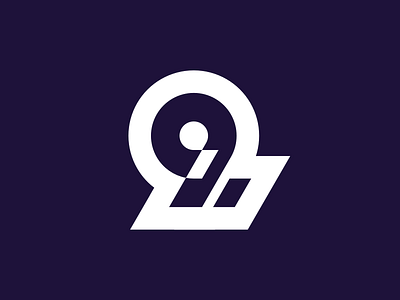 9 2d design flat logo minimalistic simple unused vector