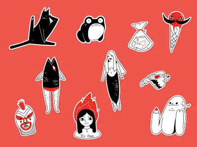 Meh stickers ai design graphicdesign illustration sticker sticker design vector