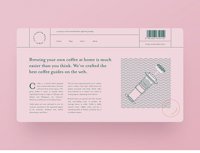 Brand experiments — part 11 blog blog design blog post brand identity clean ui illustration landing page logomark minimal minimal illustration minimalism minimalistic pink simple technical illustration type typography web design