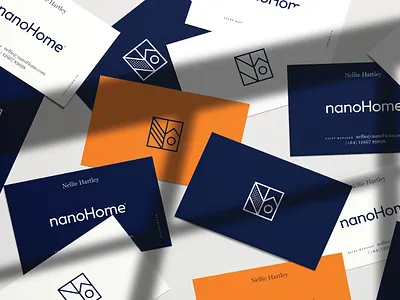 nanoHome business cards branding businesscard logo vietnam