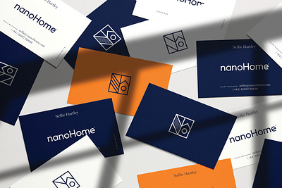 nanoHome business cards branding businesscard logo vietnam