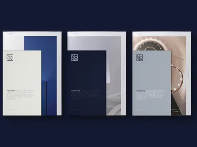 nanoHome brochures branding brochure logo