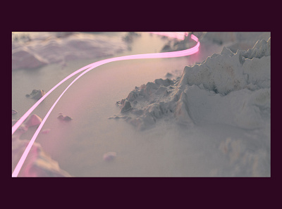 The Island 2 3d c4d cinema 4d closeup design earth illustration land landscape macro maxon neon octane topographic map topography