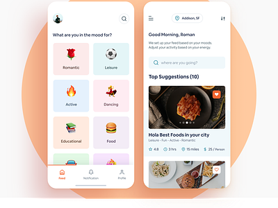Linger Application Design add filters add stops add summary app bored consumers craft itineraries curated itineraries entertainment linger application design mobile design mood based app our community of creators product design travel event planners ui ux