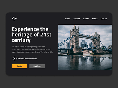 Saas travel app web design concept 21st century application black and white design england heritage logo plane saas travel agency travel app typography user interface ux ux ui uxui web web design