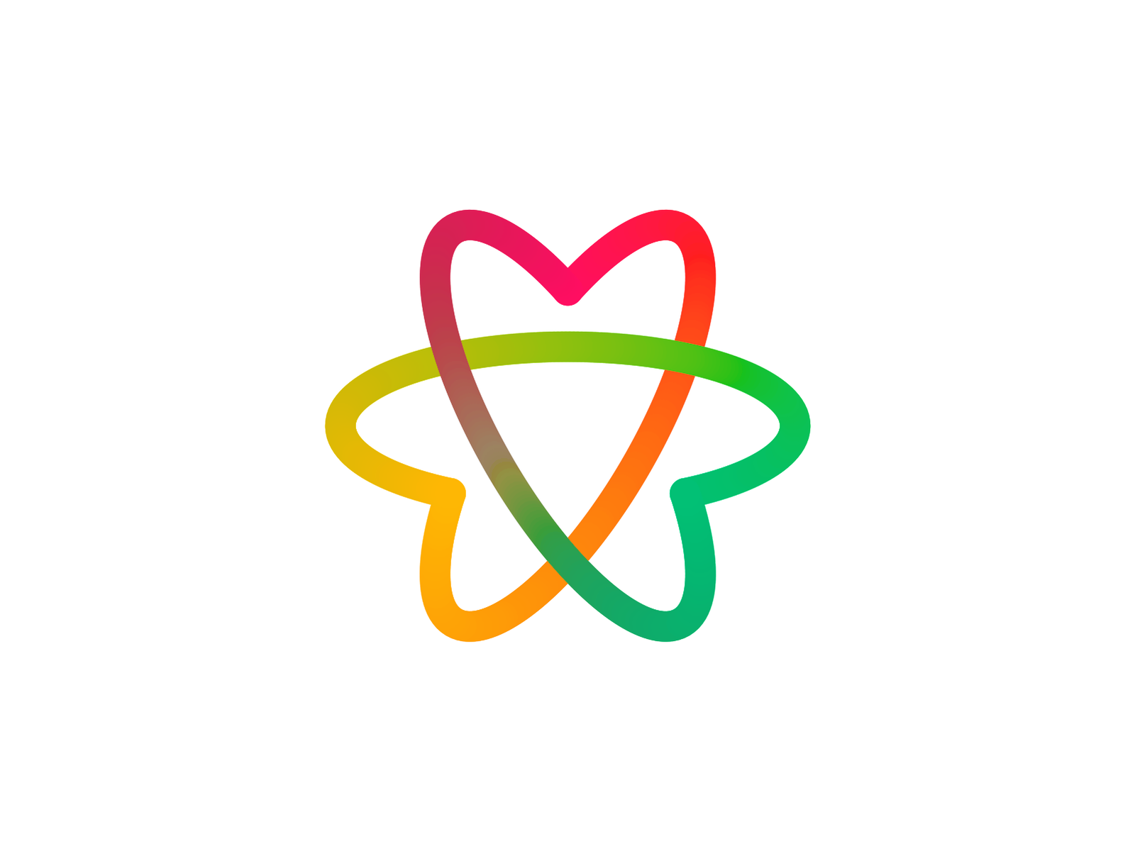 Hearts Interconnected, Logo Design Symbol / Icon Exploration By Alex ...