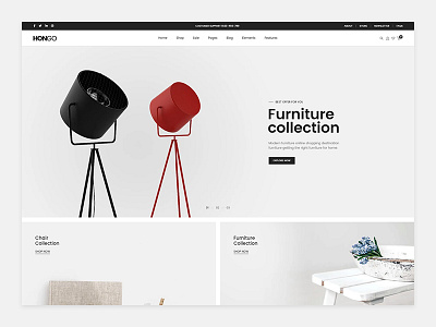 Hongo WooCommerce WordPress Theme - Decor blog clothes creative ecommerce electronics fashion furniture modern multipurpose page builder responsive shop shopping store woocommerce